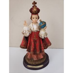 Florentine Collection Italian Classic Jesus Infant of Prague statue 8" Religious